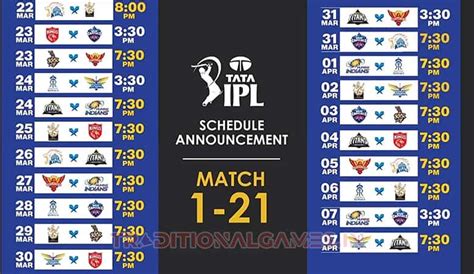 ipl rivalry week 2024 schedule|IPL Match Schedule 2024 & Time Table .